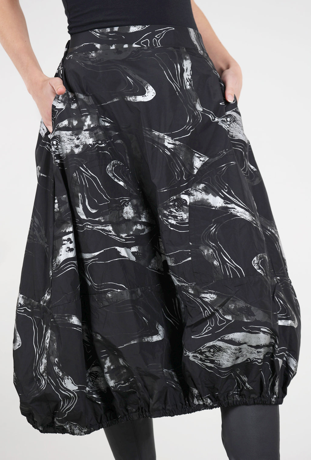 Kozan Adley Skirt, Chrome/Black 