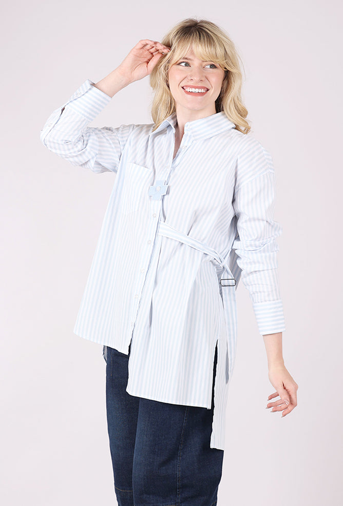 The Simple Shirt, Blue Stripe