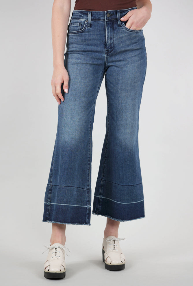 NYDJ Mia Palazzo Ankle Jeans, Stone Bridge Blue 