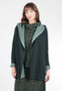 Margaret O'Leary St. Maarten Cotton Cardie, Forest/Fern 