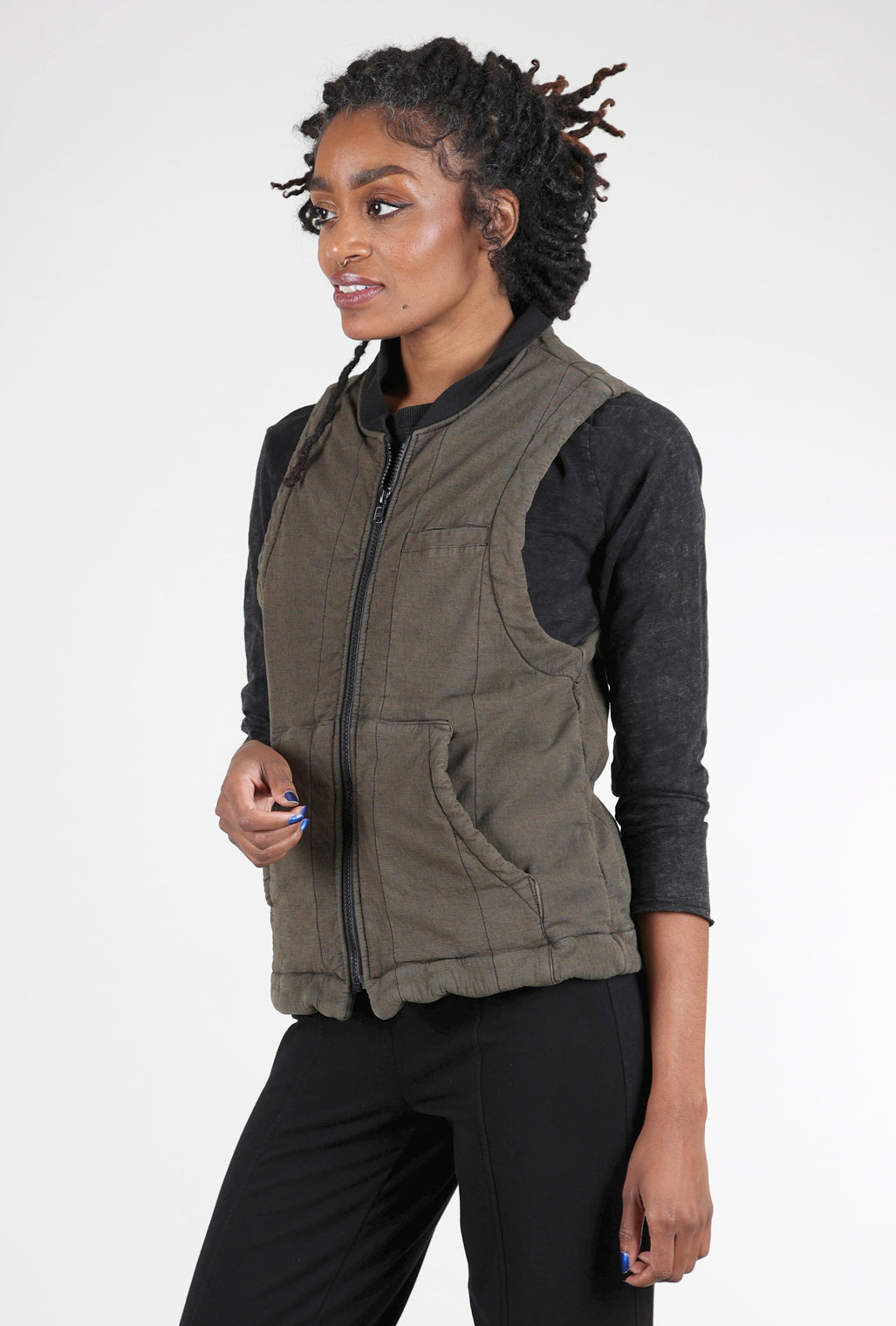 Prairie Underground Muffle Vest, Umber Wash 