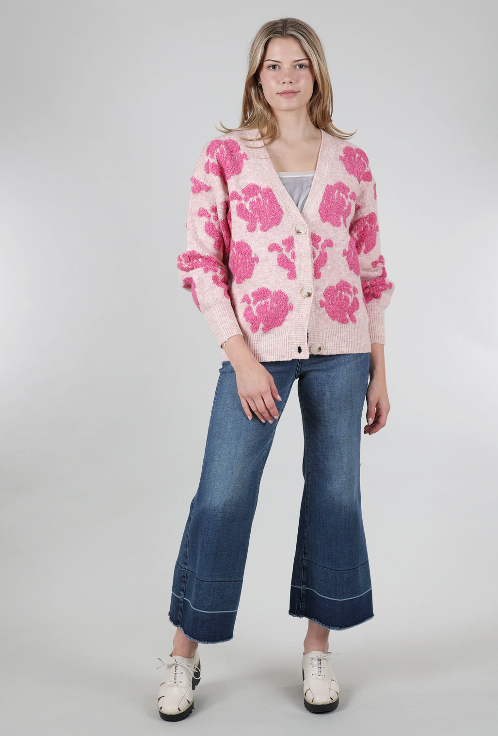 Mystree Floral Fever Cardie, Rose 