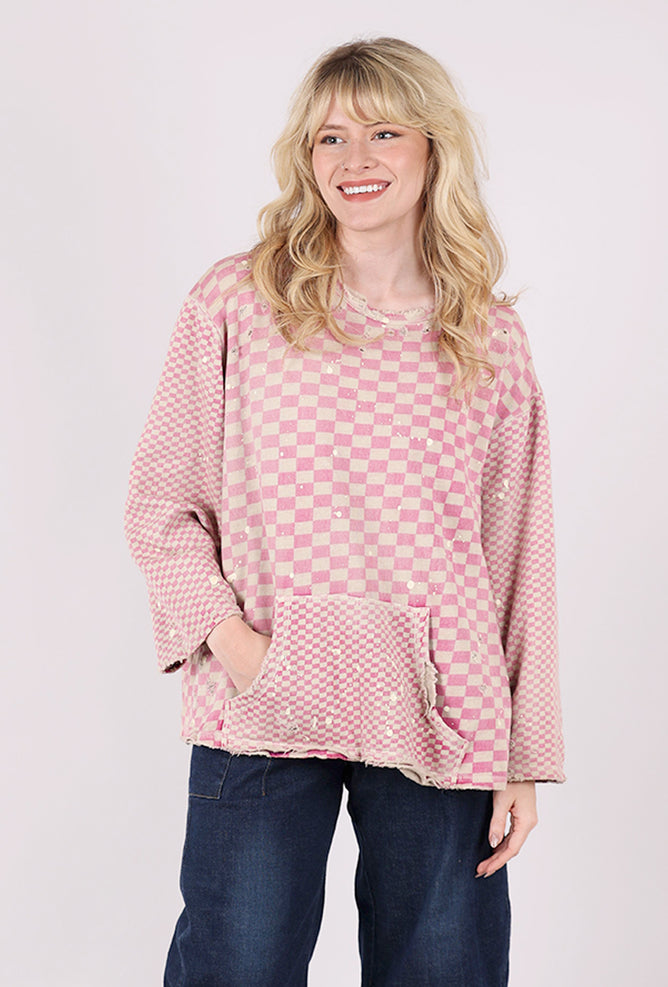 Magnolia Pearl Punkie Pocket Sweatshirt, Too Sweet 