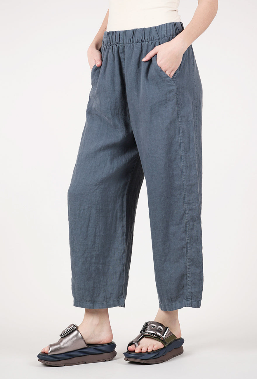 Prairie Underground Linen Work Pant, Deep Teal 