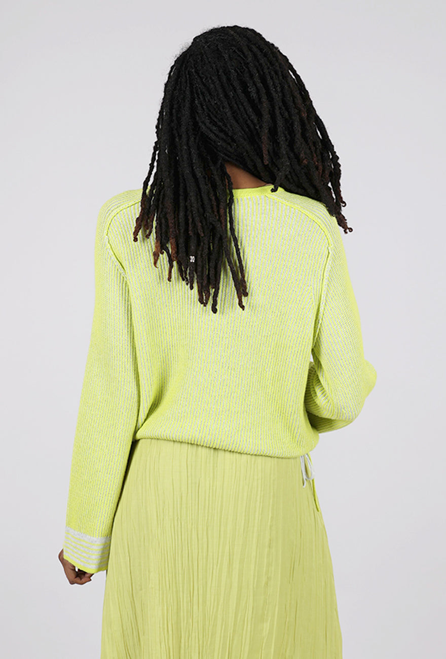 Margaret O'Leary Drawstring Pullover, Lime 