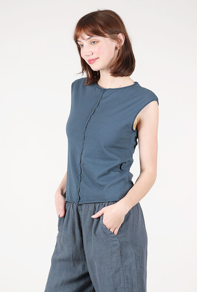 Prairie Underground No Wave Top, Deep Teal 