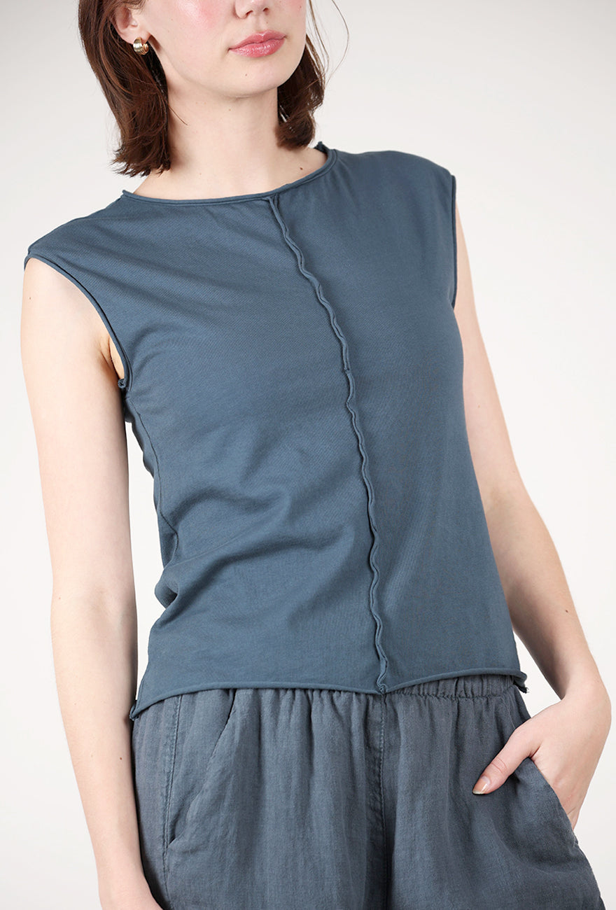 Prairie Underground No Wave Top, Deep Teal 