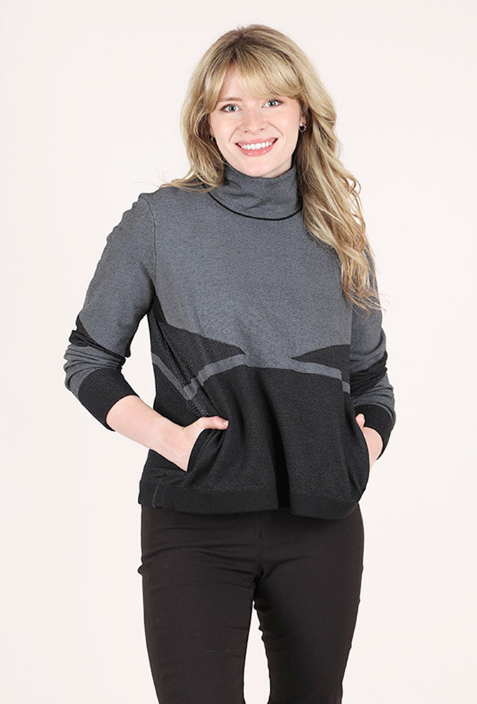 Smartwool Intraknit Alpine Pullover, Black 