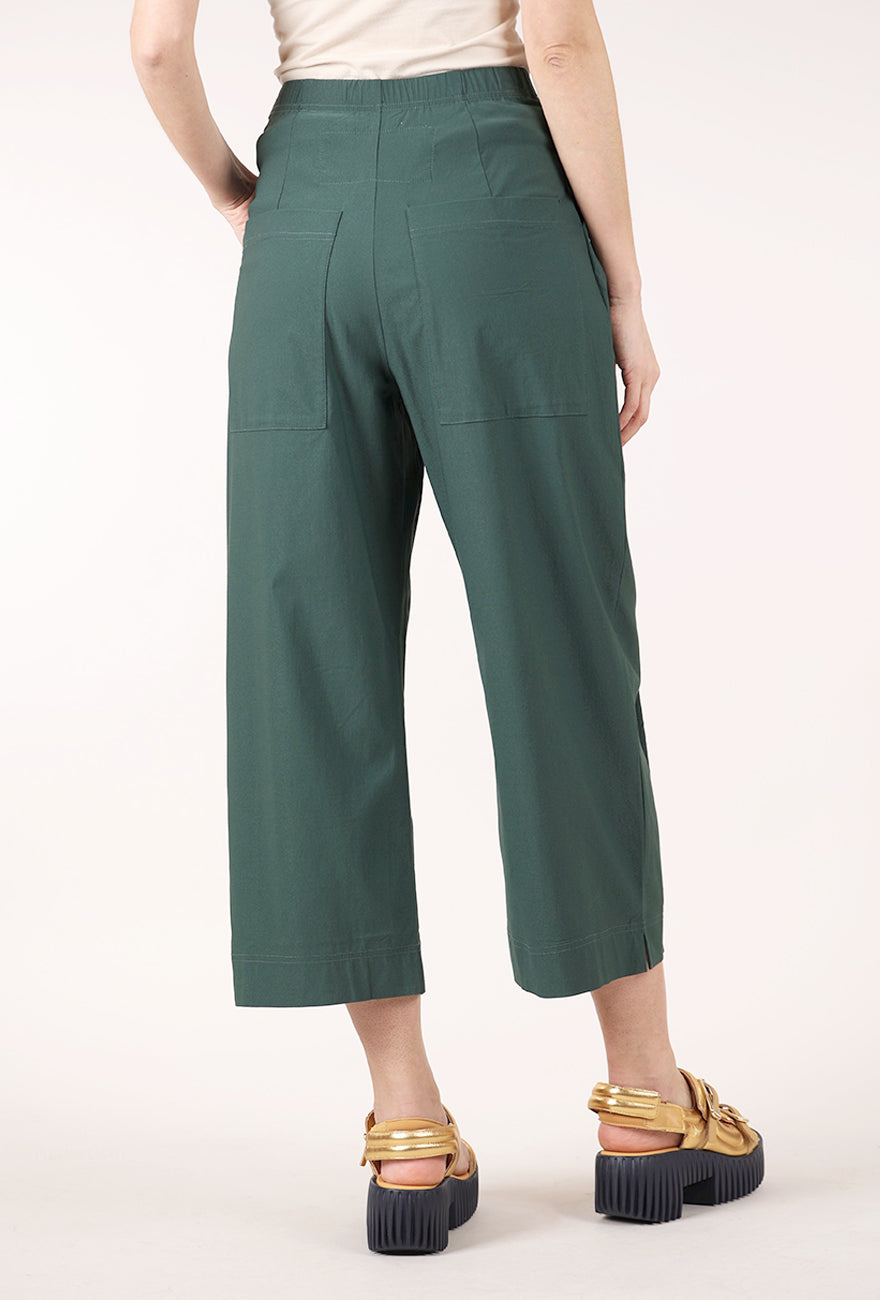 Rundholz Twill Tech Wide Flare Pant, Tree 