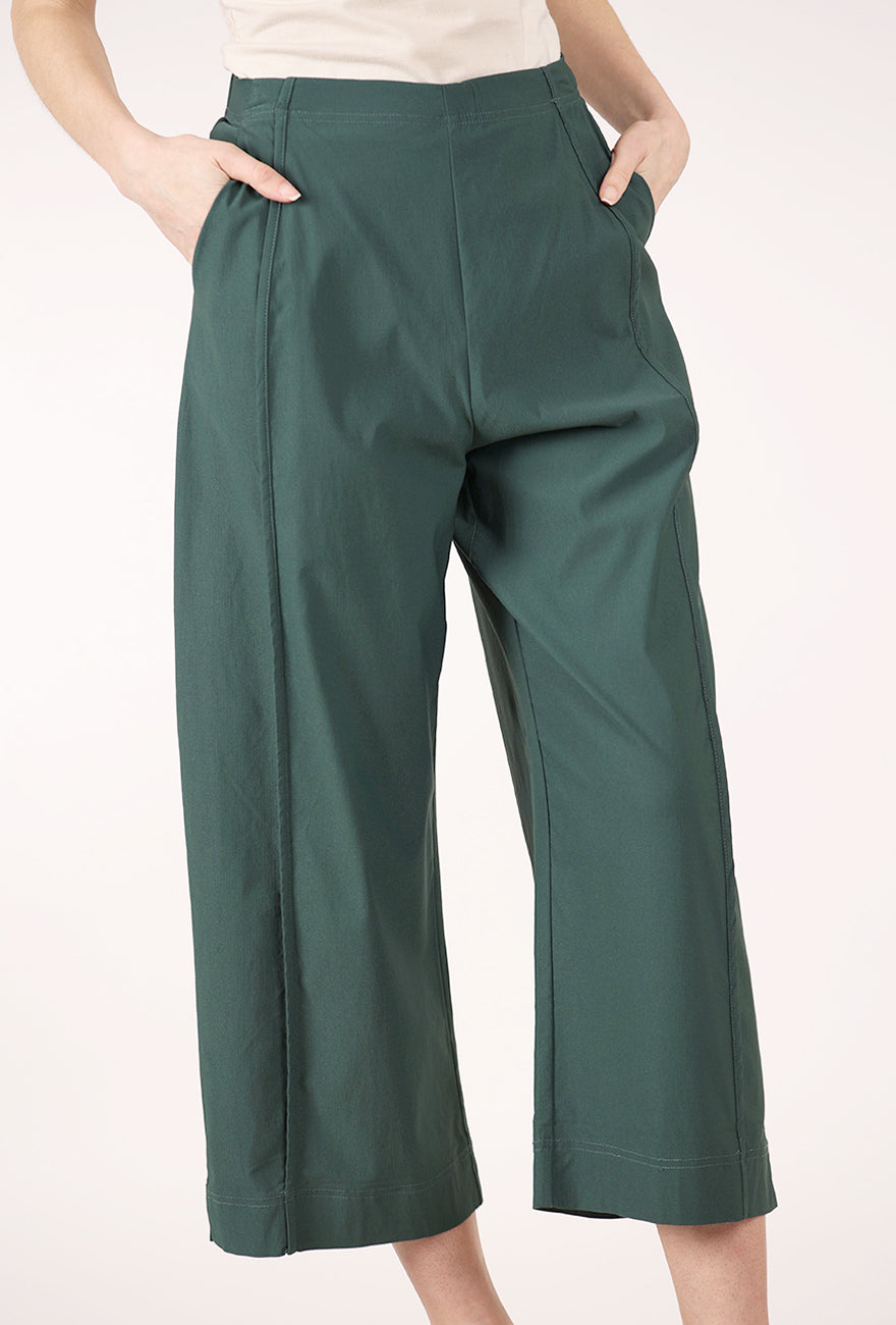 Rundholz Twill Tech Wide Flare Pant, Tree 