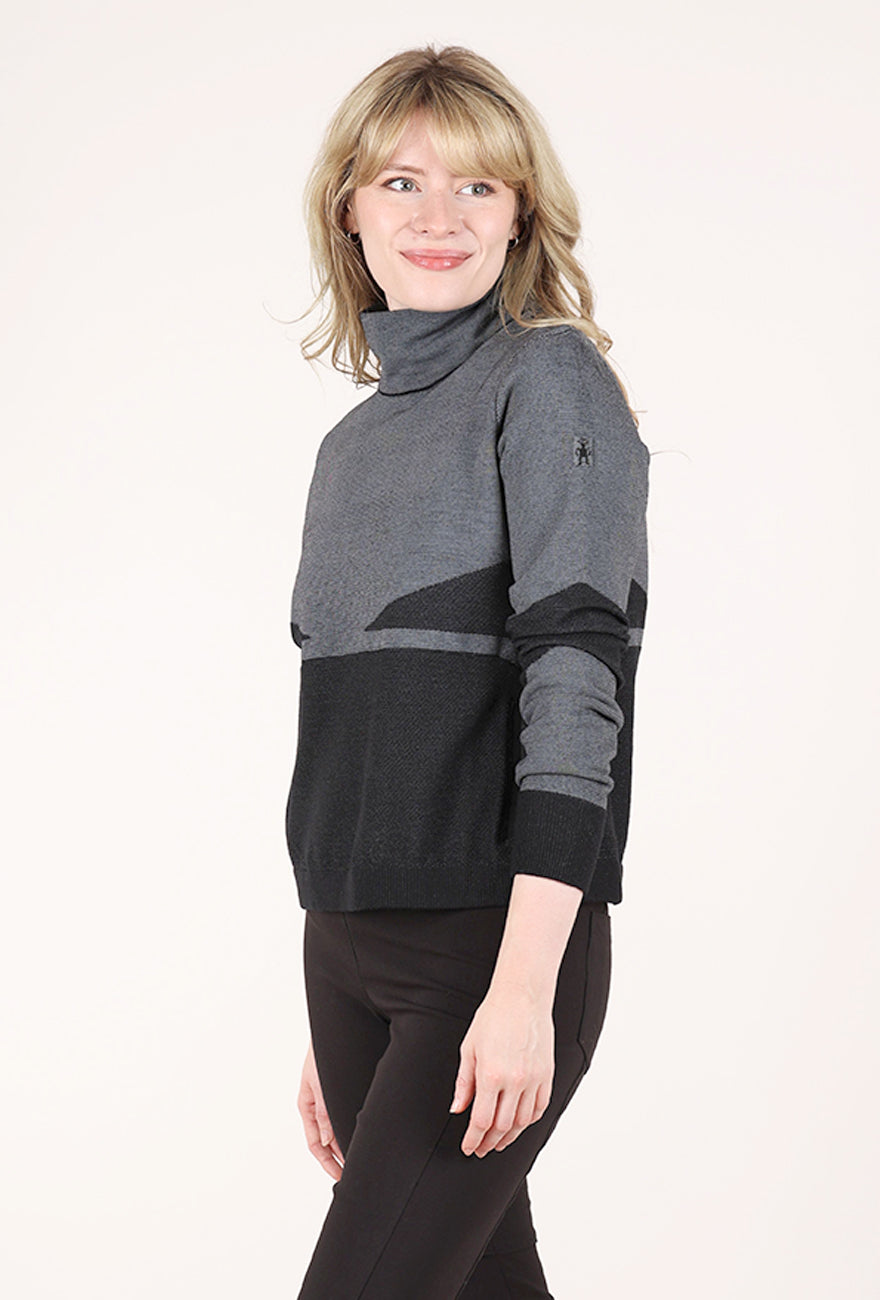 Smartwool Intraknit Alpine Pullover, Black 