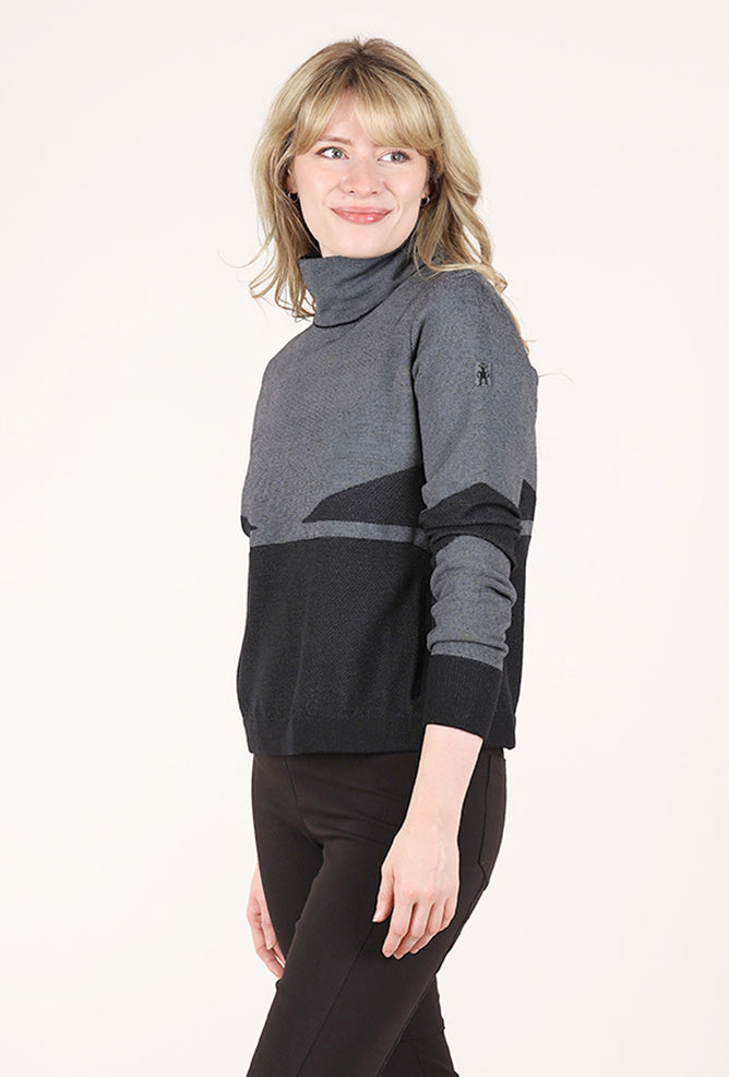 Smartwool Intraknit Alpine Pullover, Black 