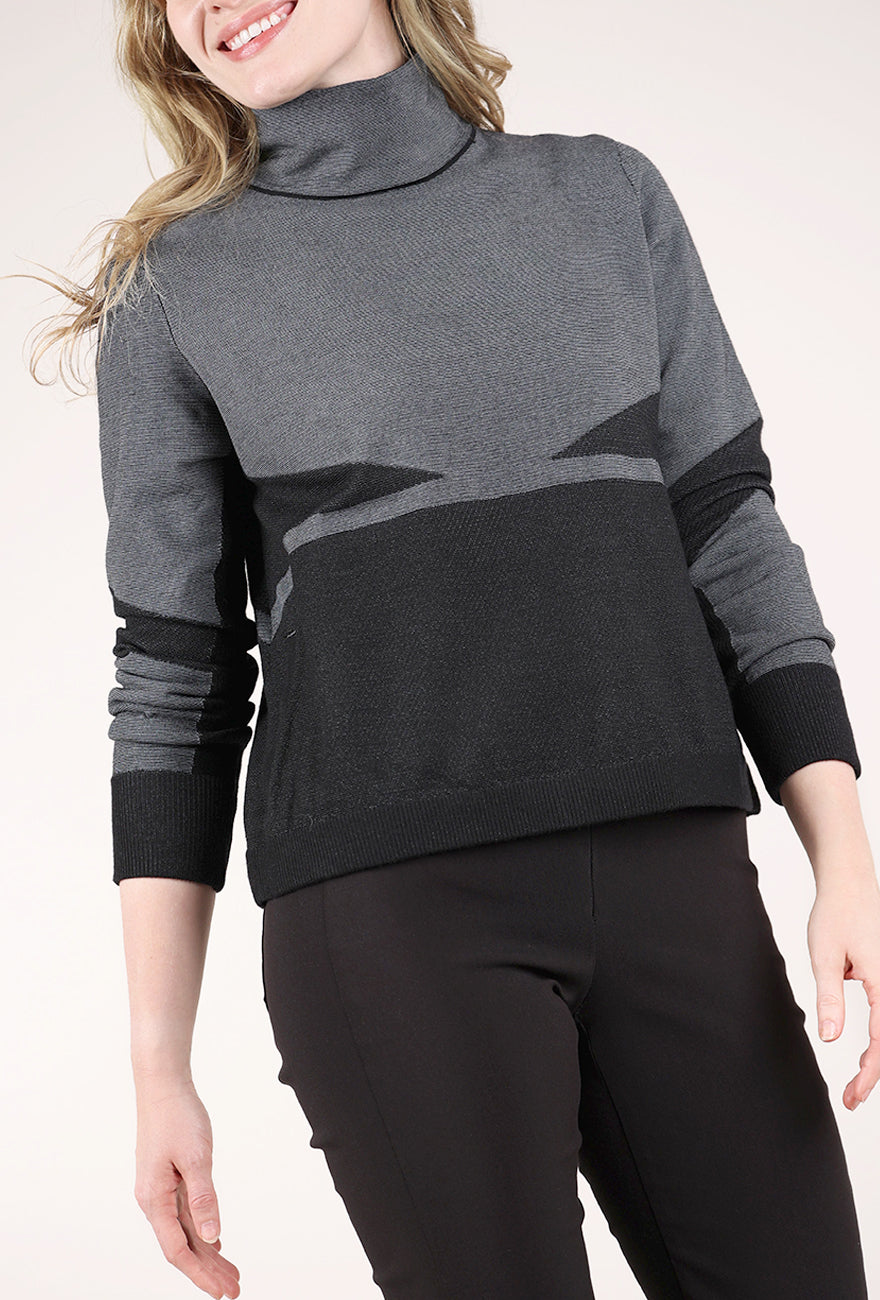 Smartwool Intraknit Alpine Pullover, Black 