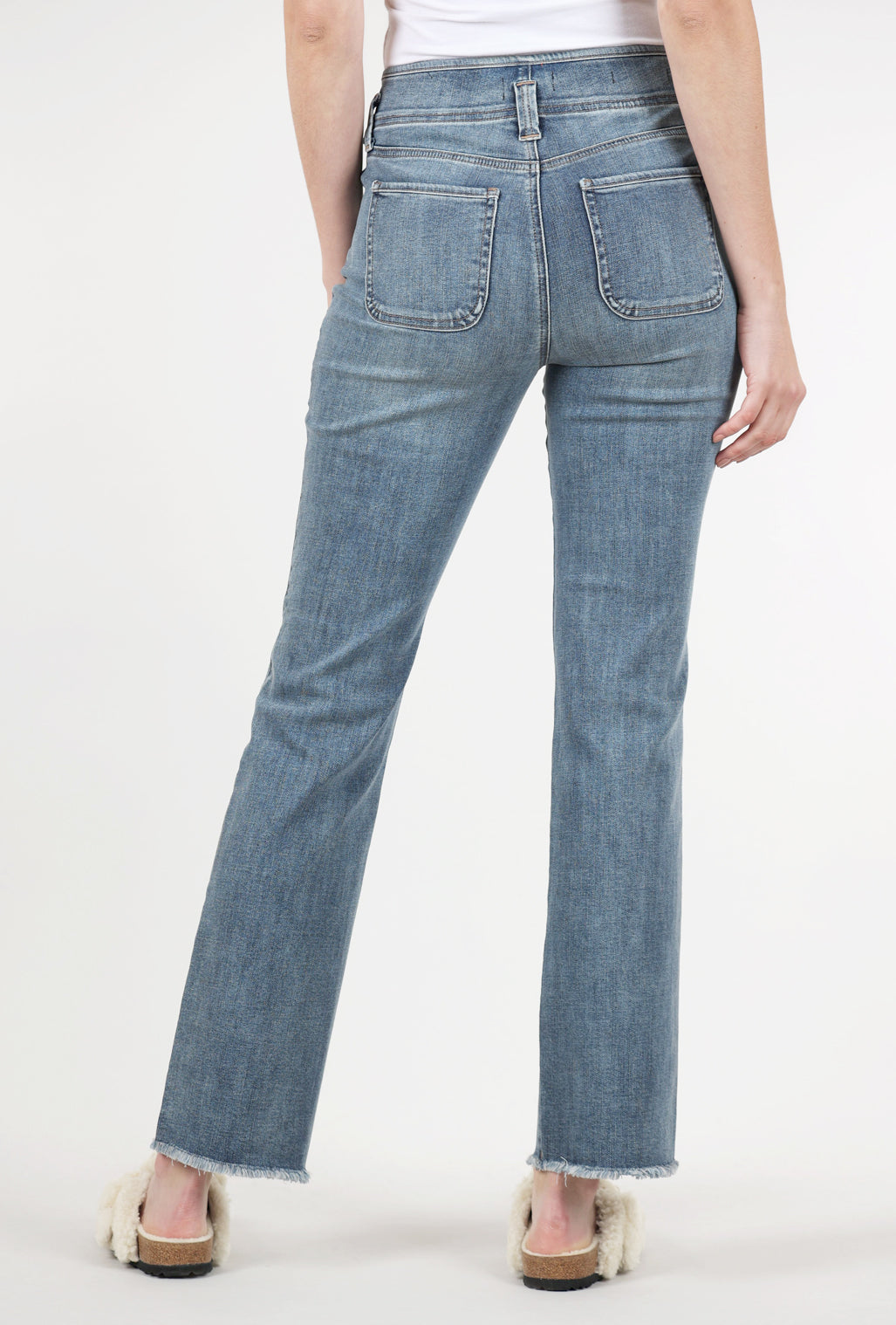 NYDJ Marilyn Hollywood Waistband Denim, Paddington Blue 