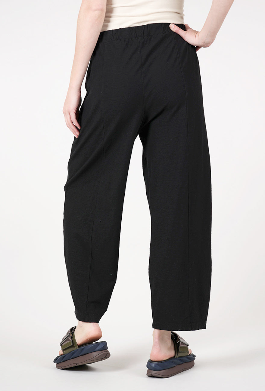 Cut Loose Horseshoe Pant, Black 