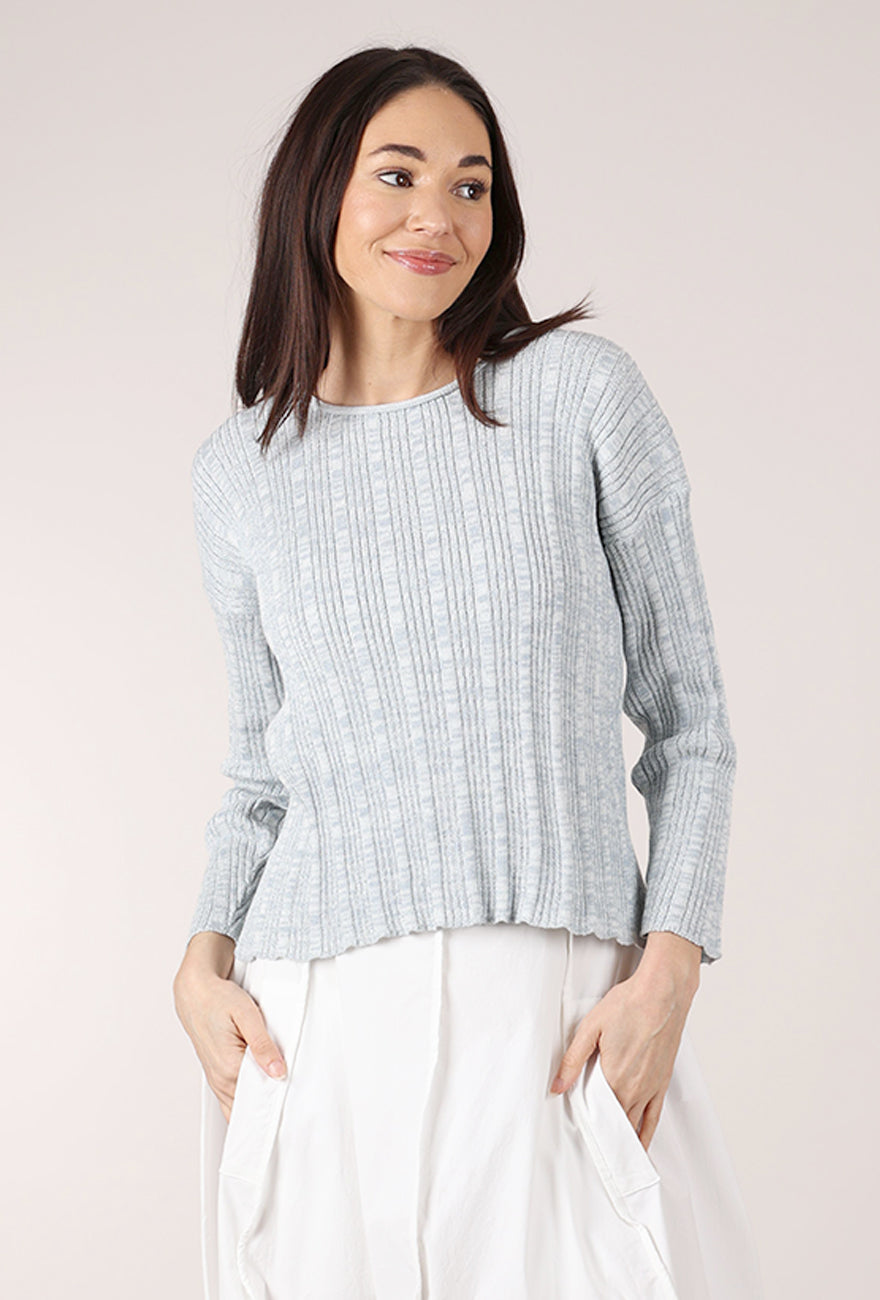 Red Thread Liza Slim Sweater, Chambray 