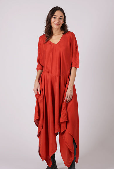 Artists & Revolutionaries Hand-Dyed Sharon Dress, Bittersweet 