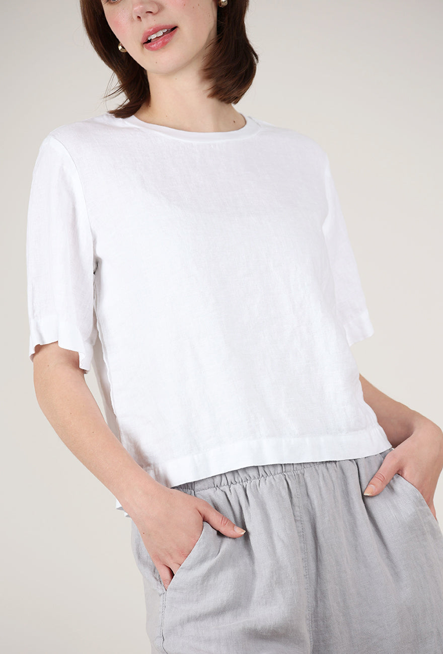 Prairie Underground Framework Blouse, White 