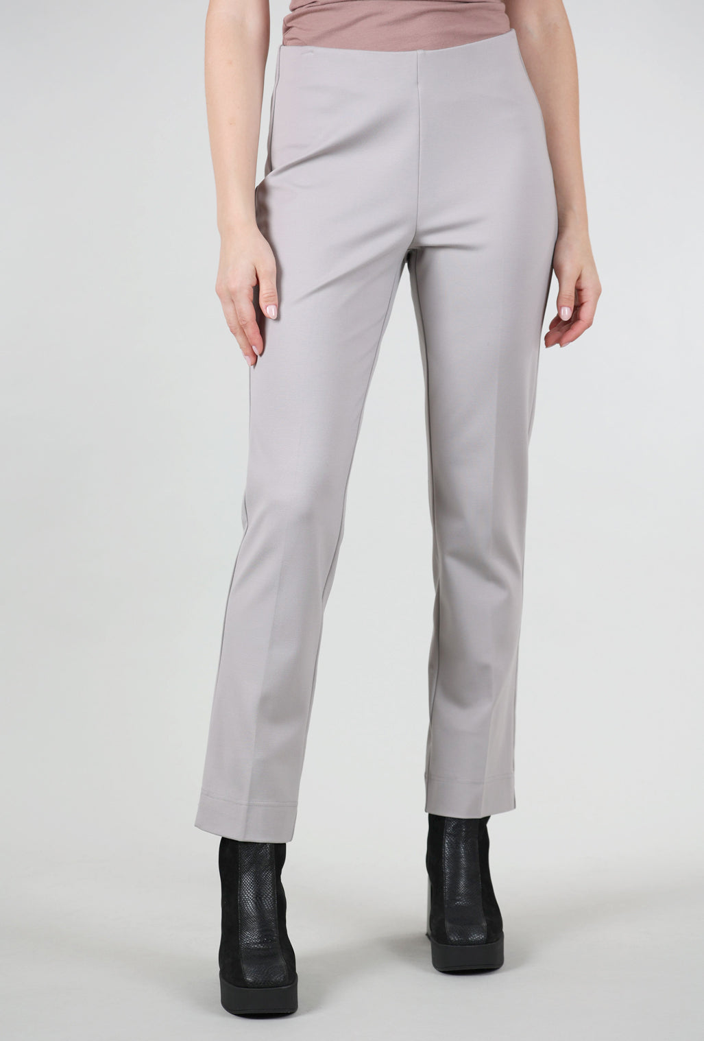 Peace of Cloth Annie Ponte Pant, Gravel 