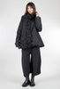 Rundholz Rosette-Trim Puffer Coat, Black 