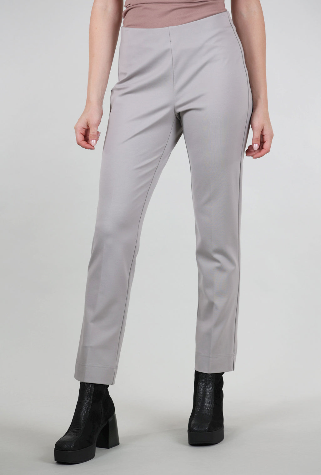 Peace of Cloth Annie Ponte Pant, Gravel 