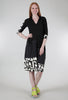 Ozai Puzzle Print Dress, Black Multi 