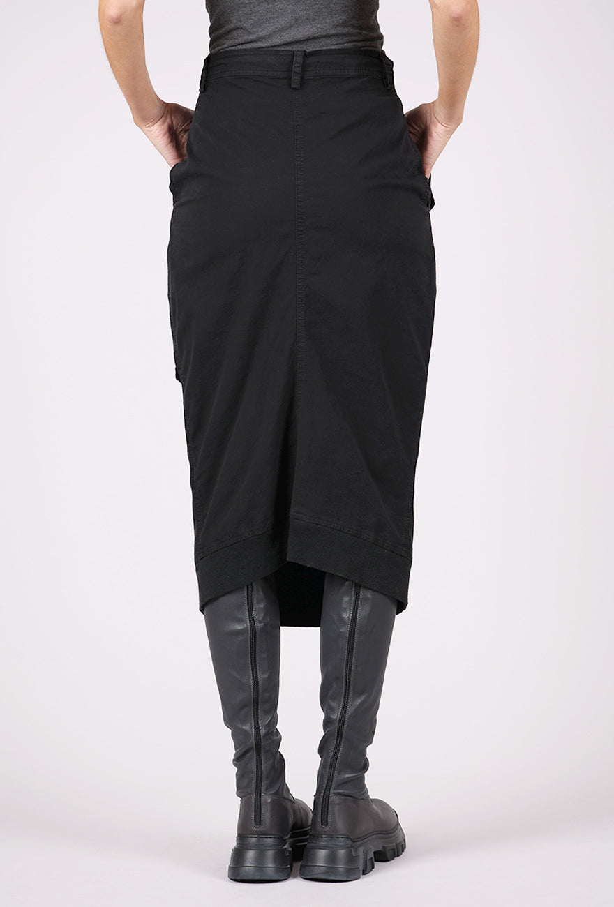 Rundholz Trim Cargo Skirt, Black 
