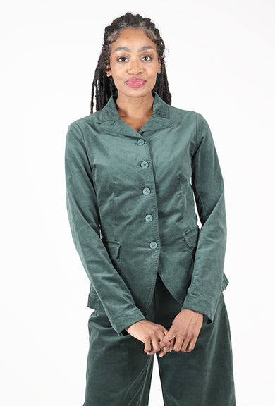 Rundholz Velveteen Blazer, Forest 