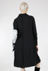 Moyuru Pebbled Cotton Static Dress, Black 