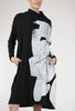 Moyuru Pebbled Cotton Static Dress, Black 