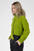 Kedziorek Boiled-Wool Asym Jacket, Green 