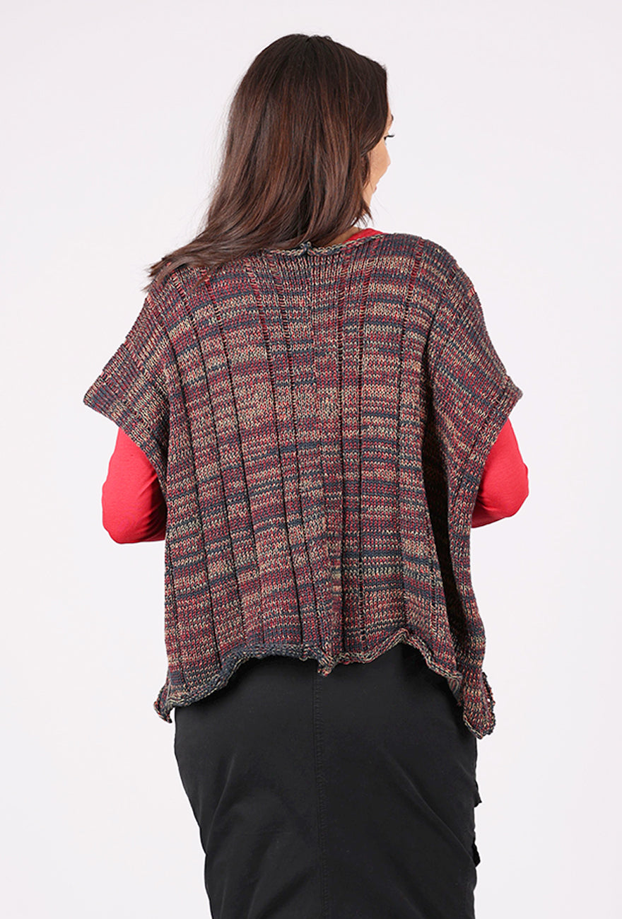 Paper Temples Foxy Cardie Vest, Spice 