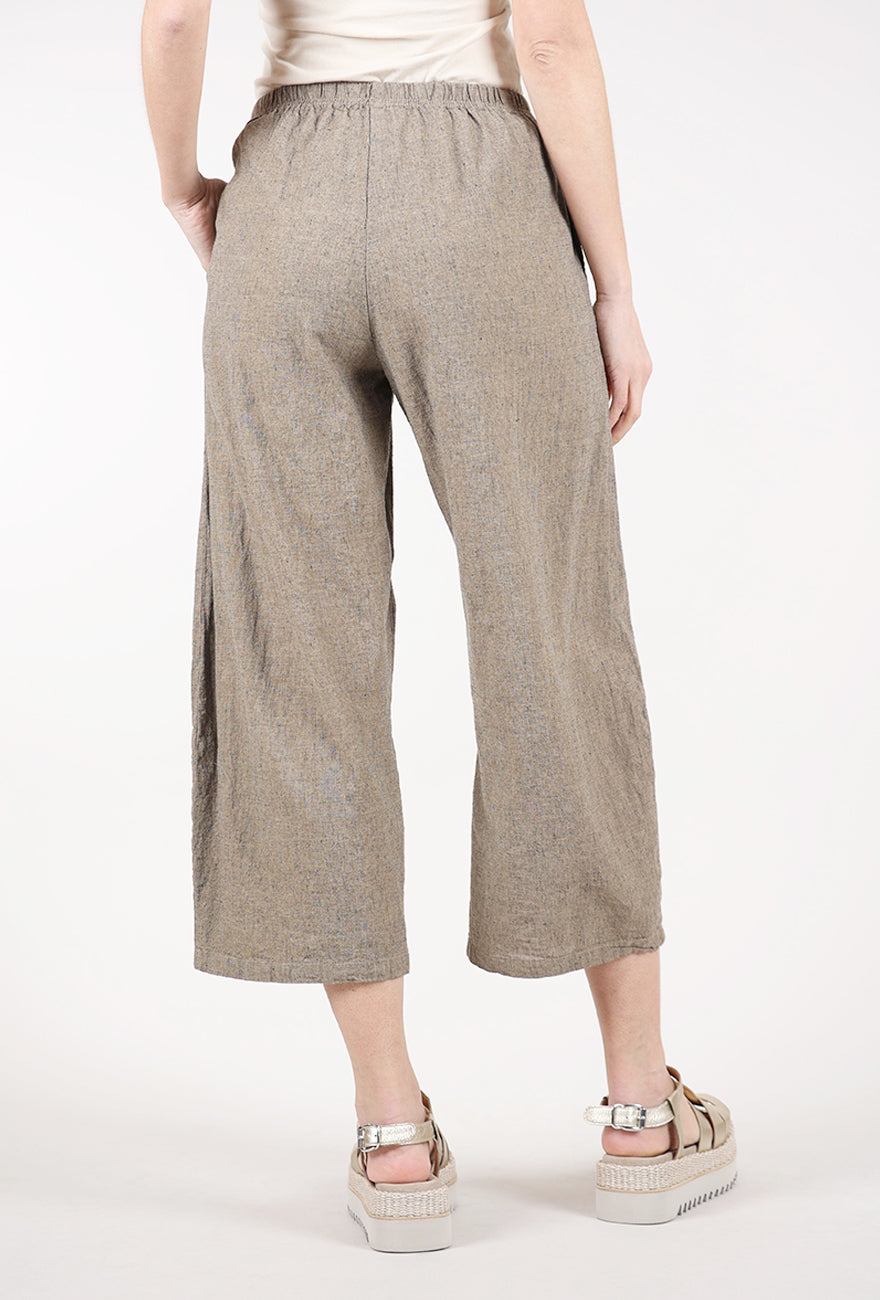 Cut Loose Crosshatch Barrel Pant, Bark 