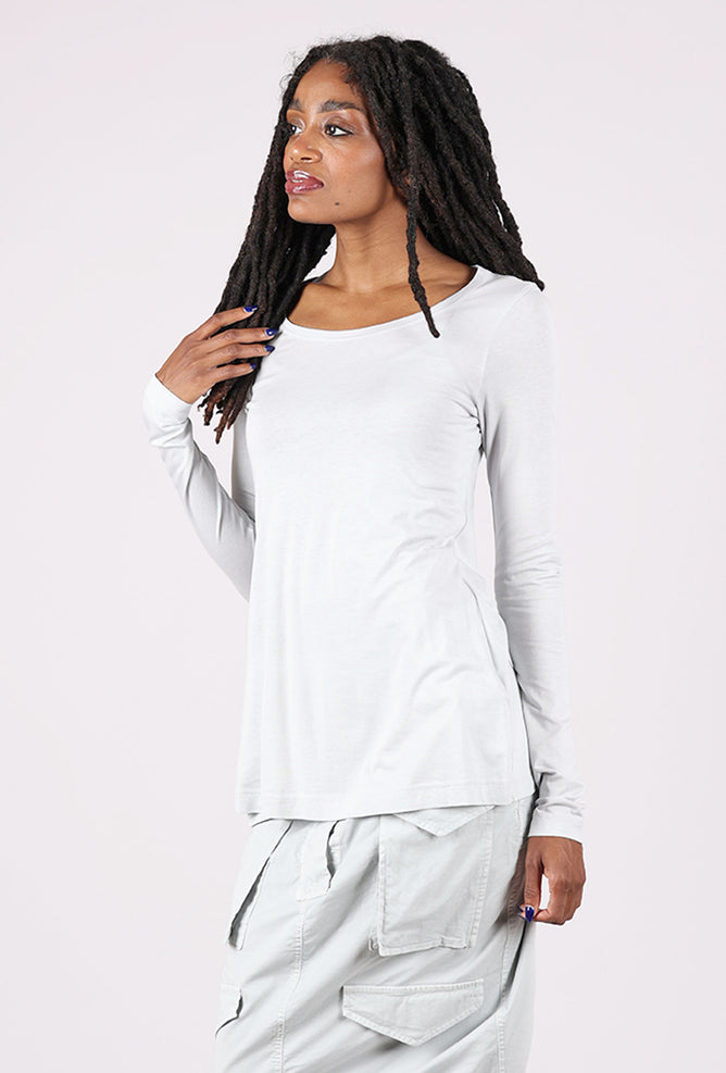 Rundholz Rund Essential Tee, Light Gray 