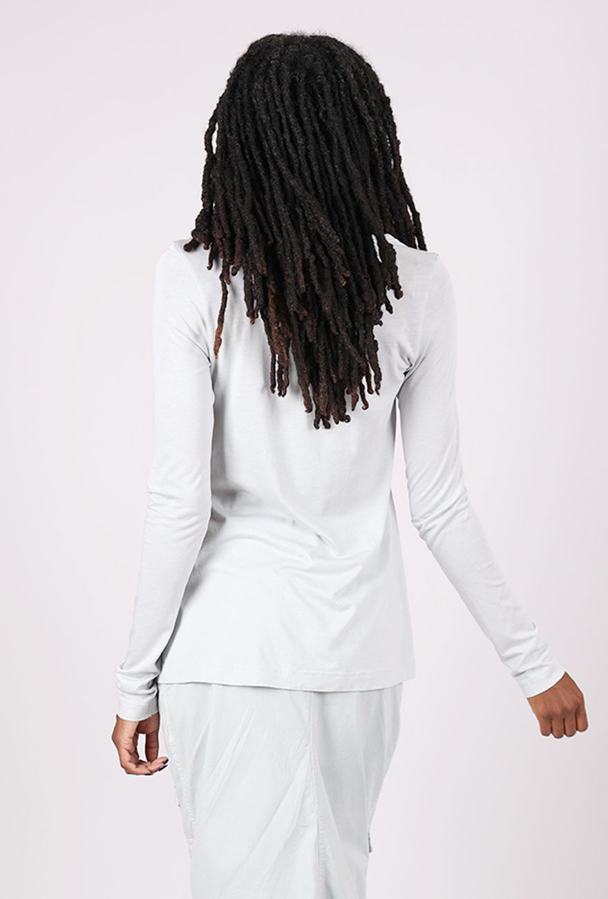 Rundholz Rund Essential Tee, Light Gray 
