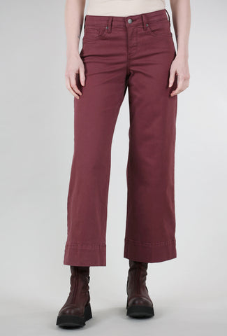 NYDJ Teresa Wide-Leg Ankle Jeans, Tavern 