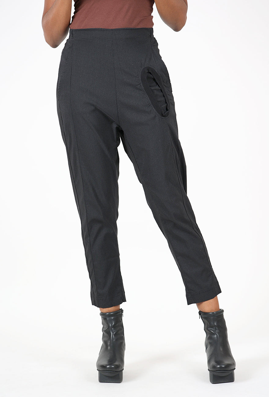 Sig Stretch Taper Trouser, Black Print