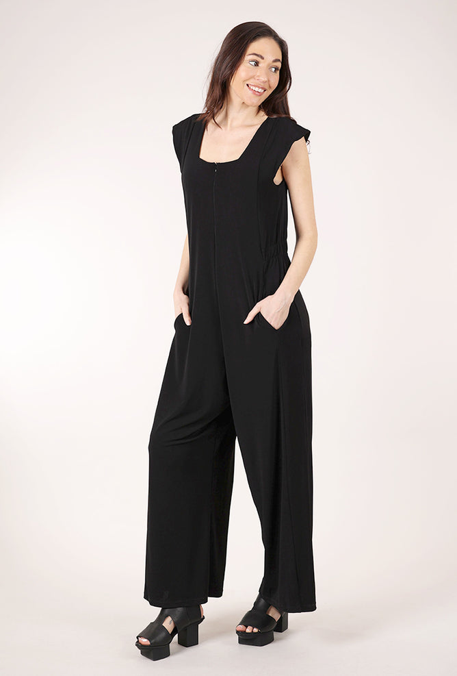 Gershon Bram Thames Jumpsuit, Black 