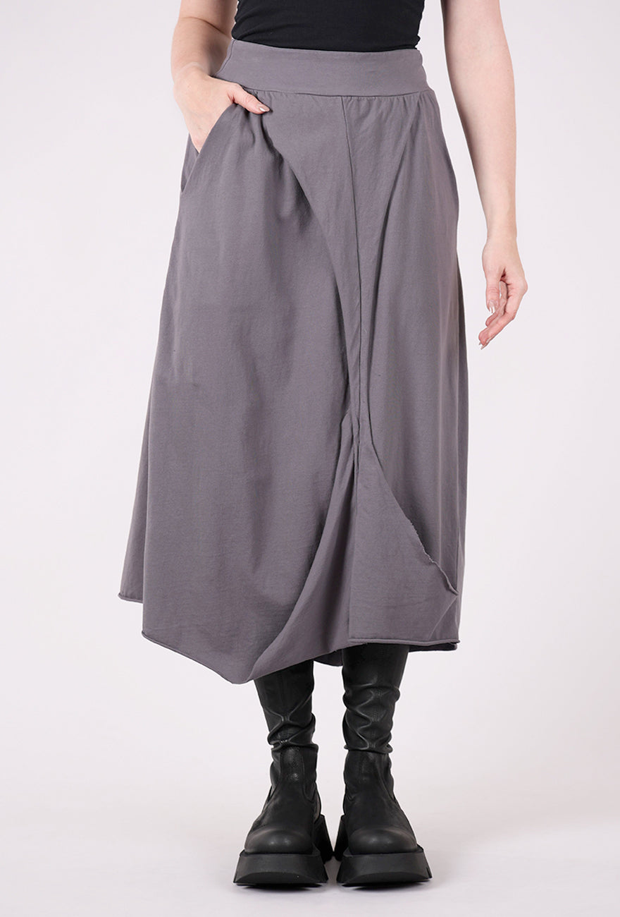 Cynthia Ashby Meg Skirt, Light Charcoal 