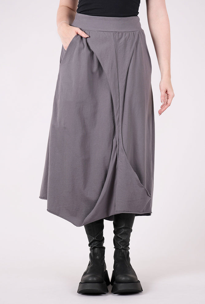 Cynthia Ashby Meg Skirt, Light Charcoal 