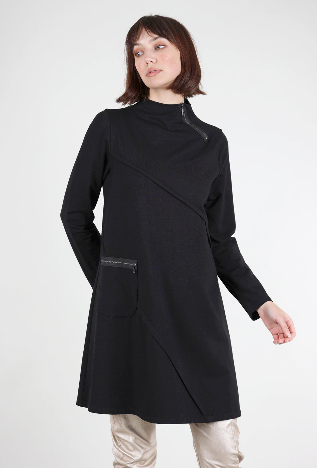 Chalet Margo Dress, Black 