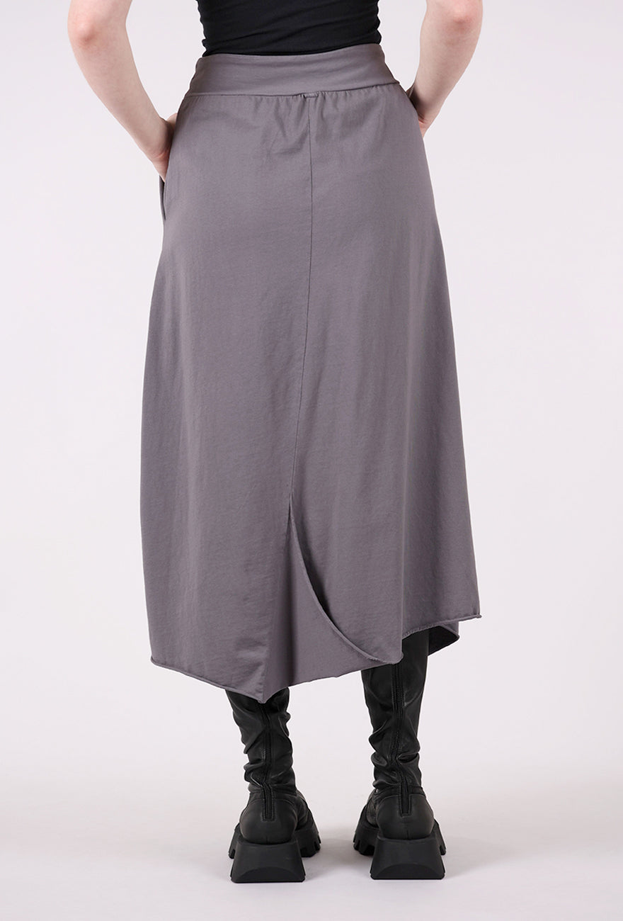 Cynthia Ashby Meg Skirt, Light Charcoal 