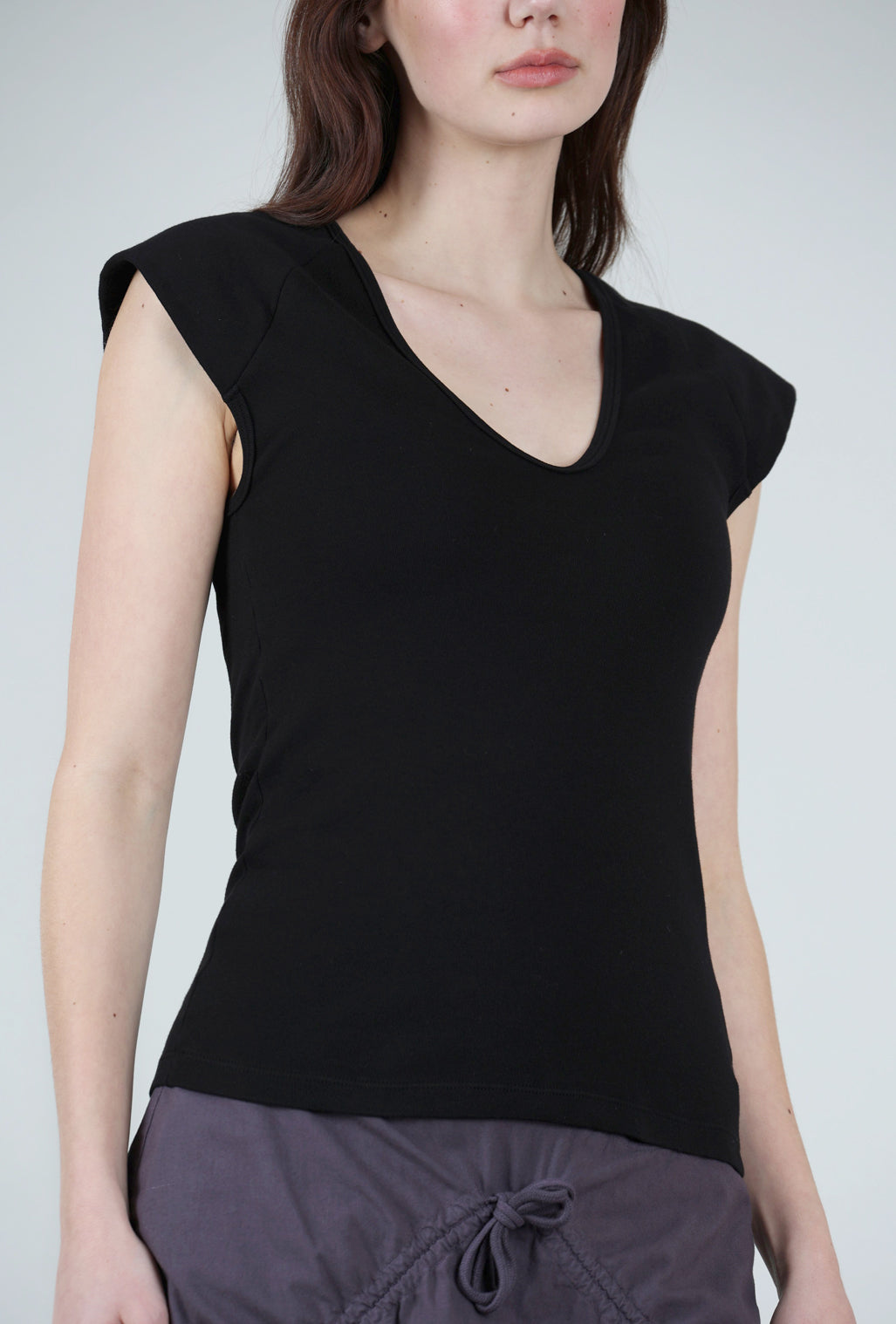 Prairie Underground Strong Shoulder Top, Black 