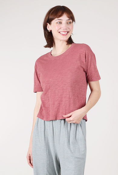 Mododoc Shrunken Boxy Crew, Desert Mauve 