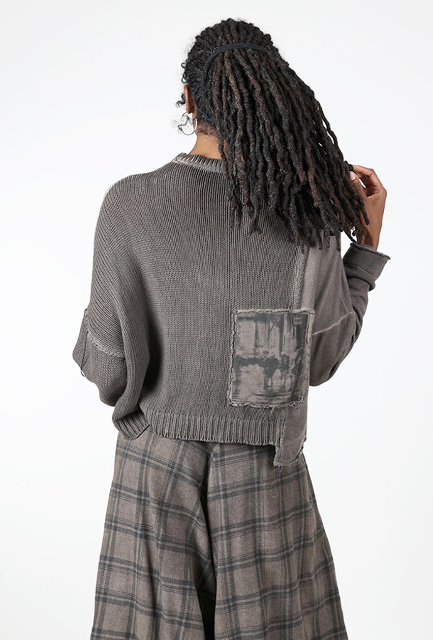 Studio B3 Twin Combo Sweater Top, Truffle Old Dye 