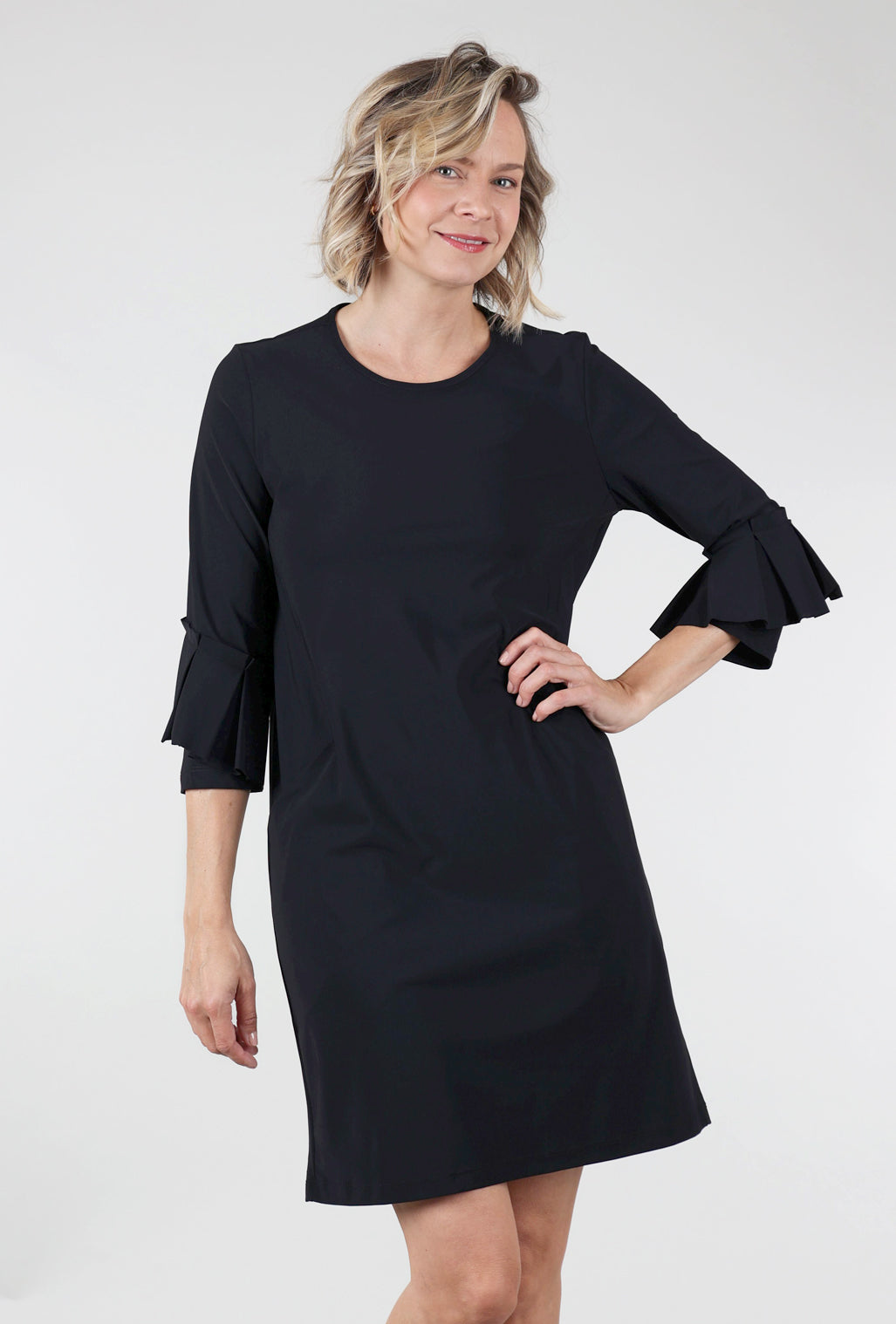 Porto Nicola Dress, Black 