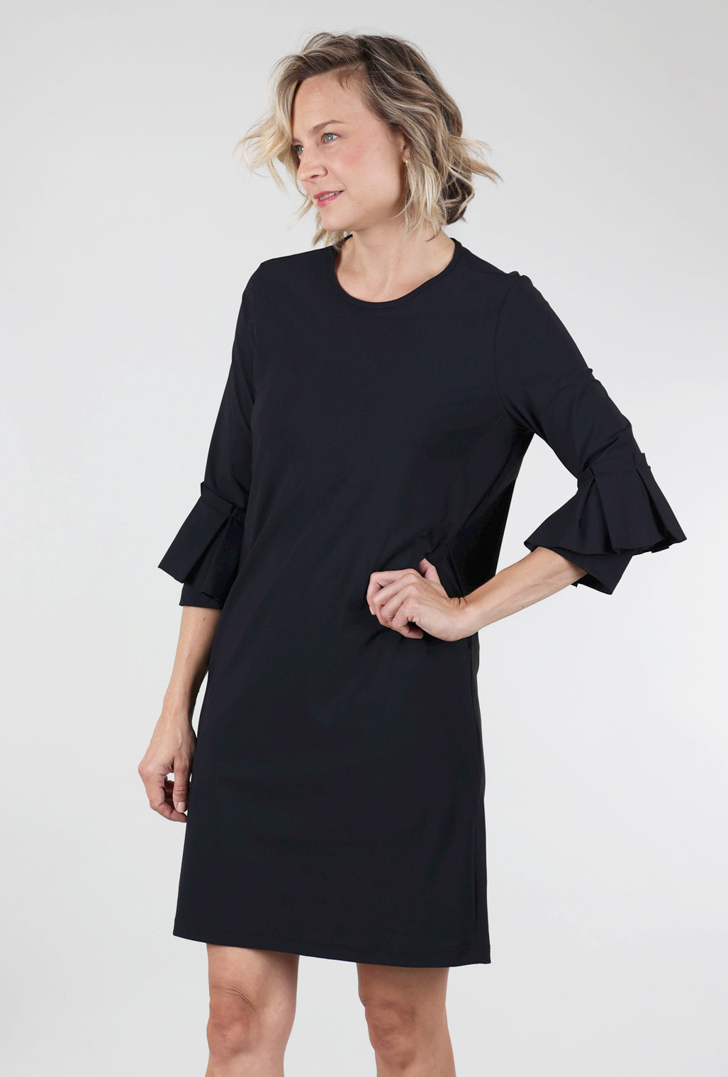 Porto Nicola Dress, Black 