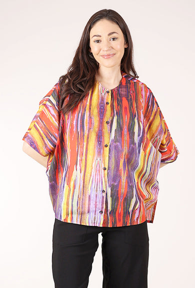 Lotus Eaters Asina Blouse, Firebird 