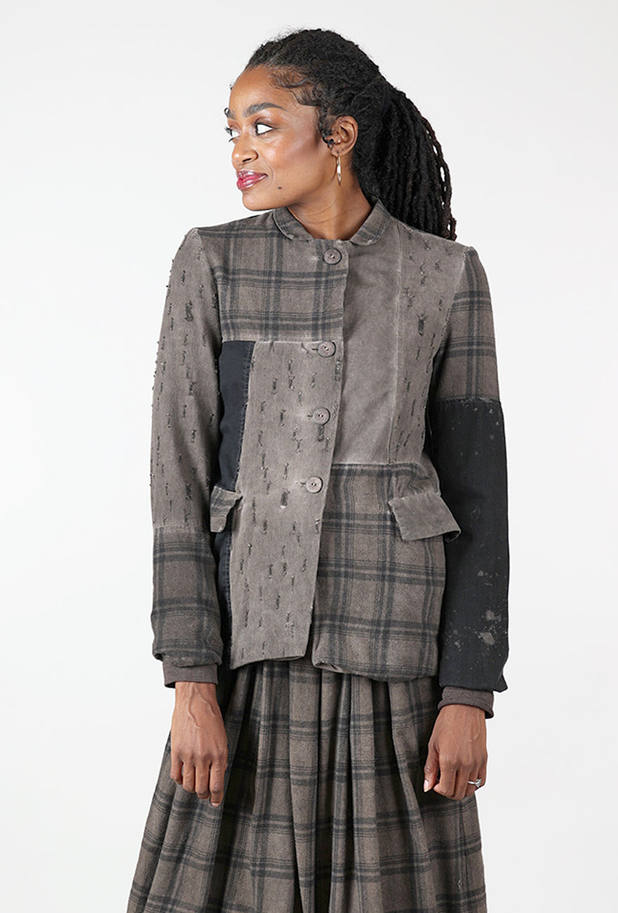Studio B3 Tricia Blazer, Truffle Old Dye 