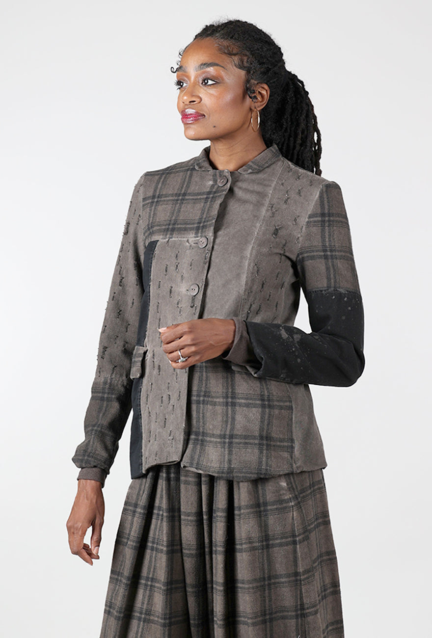 Studio B3 Tricia Blazer, Truffle Old Dye 